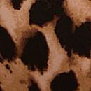 Sunset Ombre Shine Strap Brazilian Panty, Nude Leopard, swatch