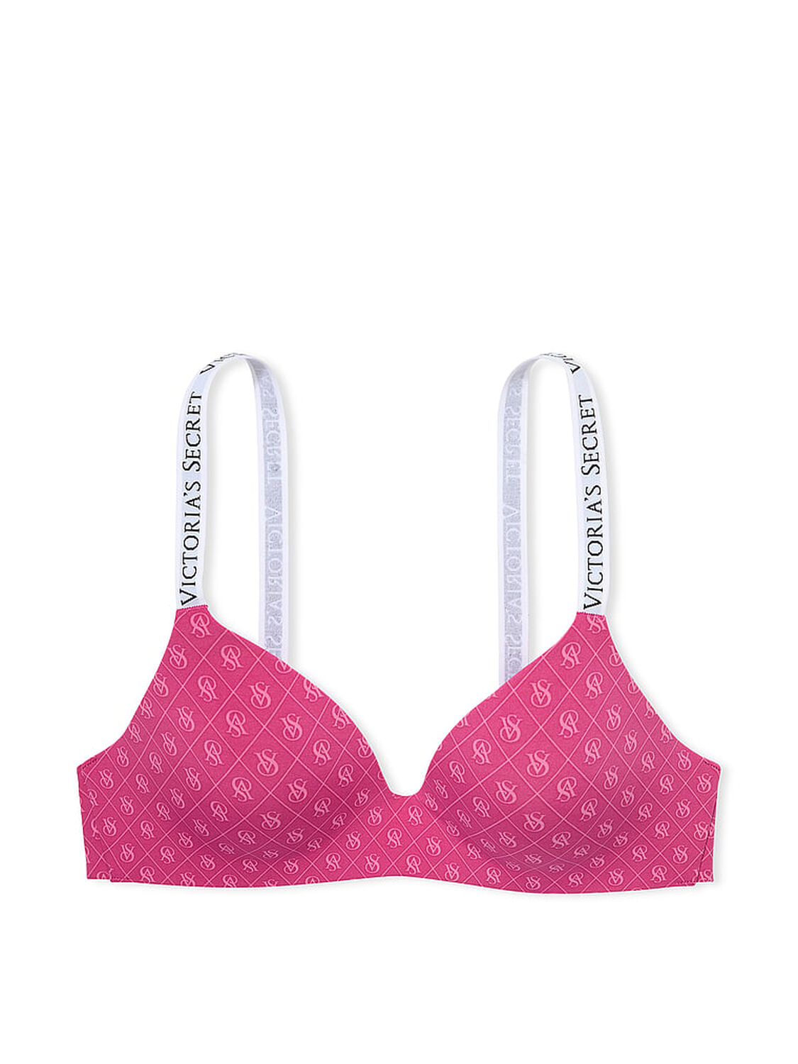 vs The T-Shirt Lightly Lined Wireless Bra Logo Luscio 3 of 3 