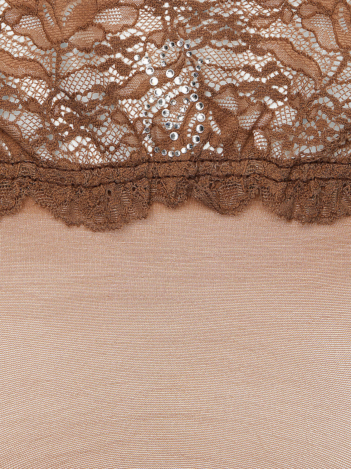 vs Very Sexy Lace Top Thigh Highs Mousse 4 of 5 