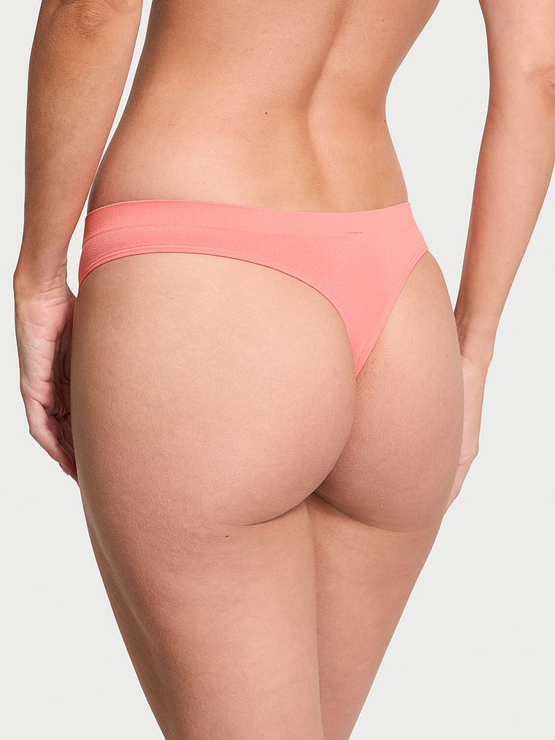 vs Seamless Seamless Thong Panty Coral 2 of 3 