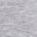 Cotton Exploded Logo Unlined Plunge Bralette, Medium Heather Grey, swatch