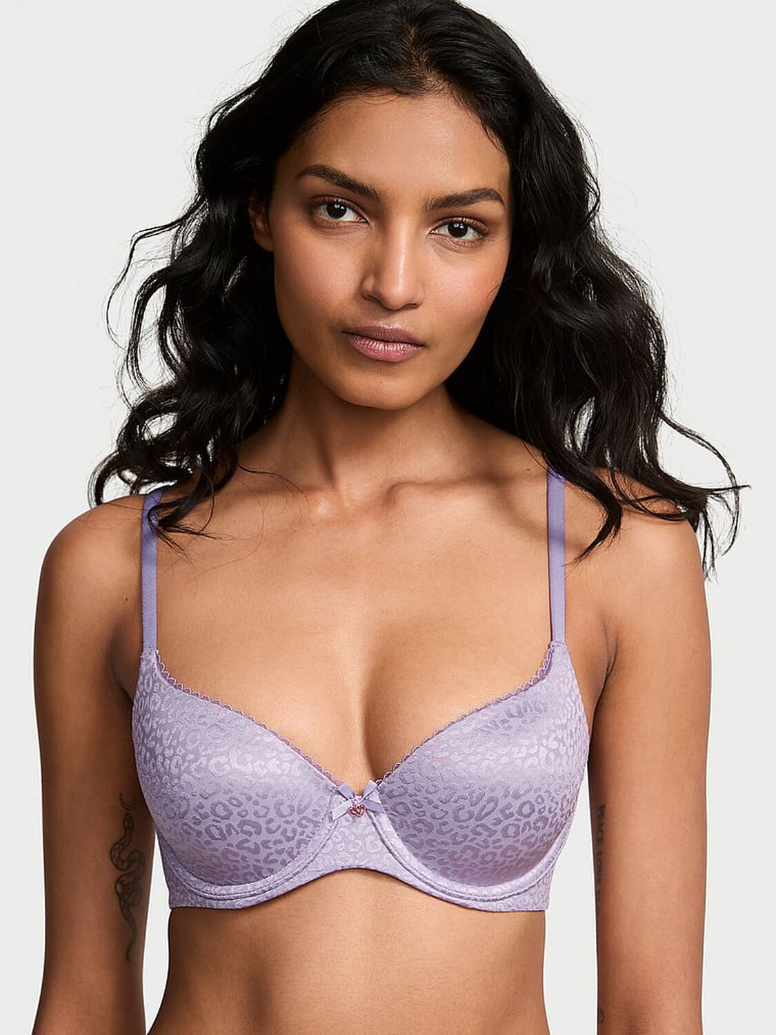 vs Body By Victoria Lightly Lined Demi Bra Fantast Purple 1 of 3 