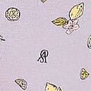 Stretch Cotton Bikini Panty, Blue Lemons, swatch