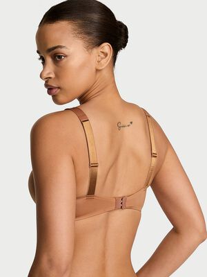 Logo Shine Strap Push-Up Bra