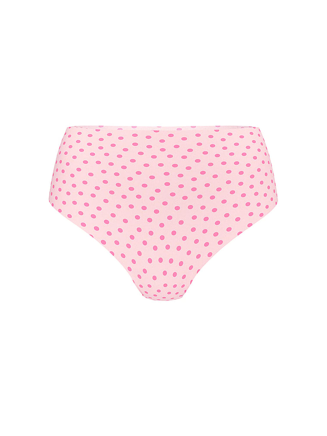 vs No-Show No-Show High-Waist Thong Panty Purest Pink Dots 3 of 3 