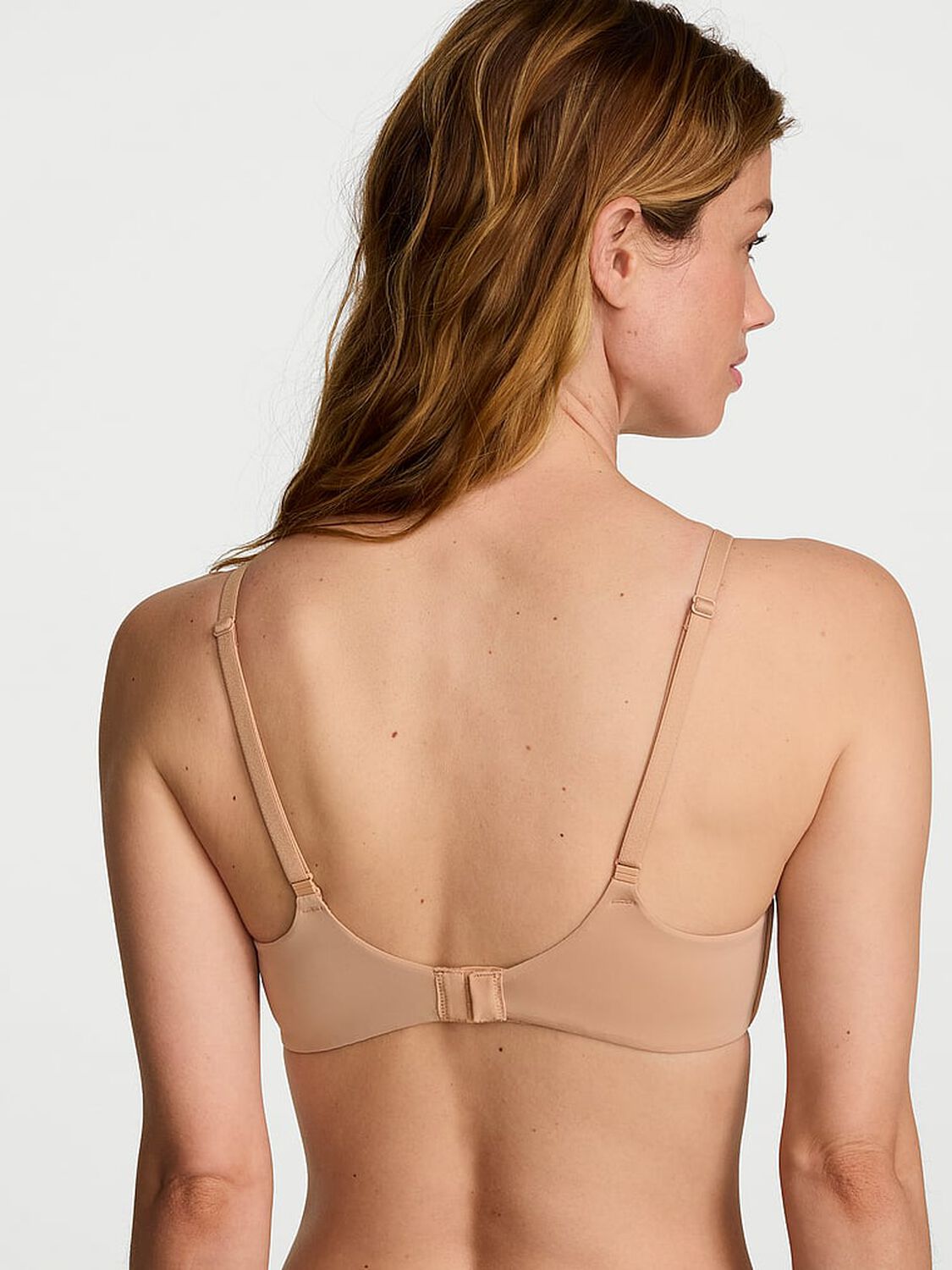 vs The T-Shirt Smooth Lightly Lined Wireless Bra Praline 2 of 3 