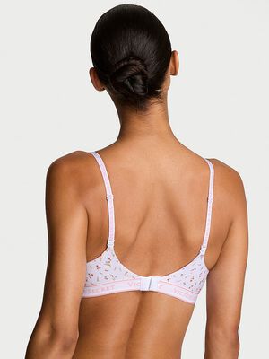 Lightly Lined Wireless Cotton Bra