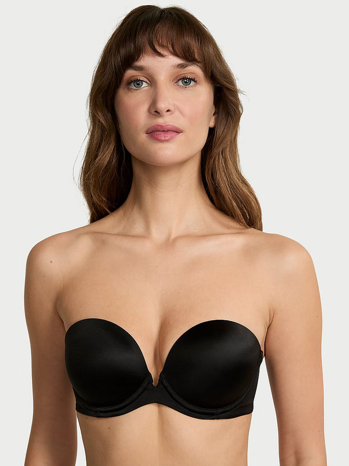 vs Very Sexy Push-Up Strapless Bra Black 1 of 2 