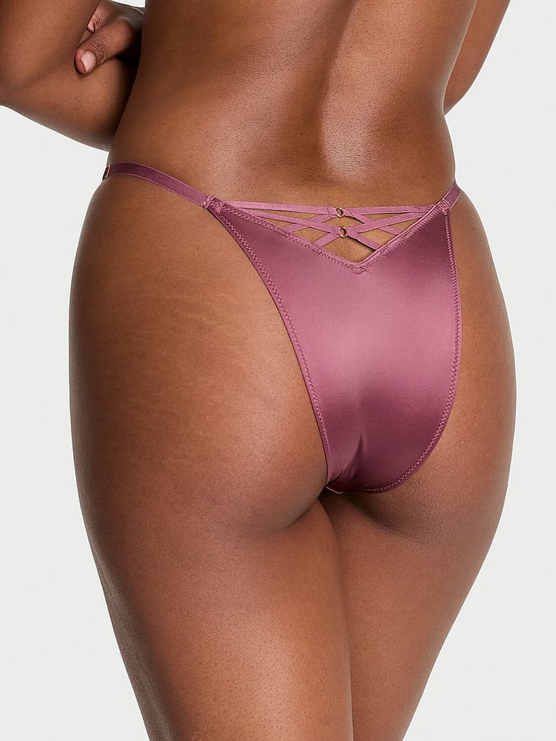 vs Very Sexy Smooth Adjustable Brazilian Panty Purple Vapor 2 of 4 