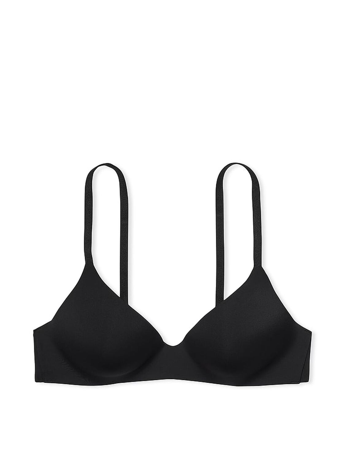 vs The T-Shirt Lightly-Lined Wireless Bra Black 3 of 3 
