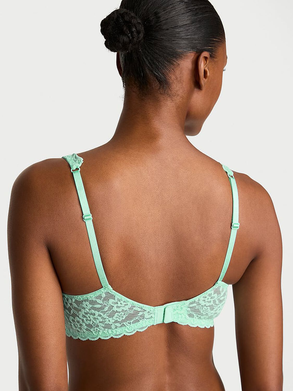 vs Victoria's Secret Lacie Unlined Balconette Bra Waterfall 2 of 2 