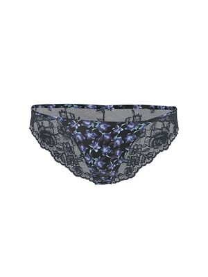 Satin Lace-Back Cheeky Panty