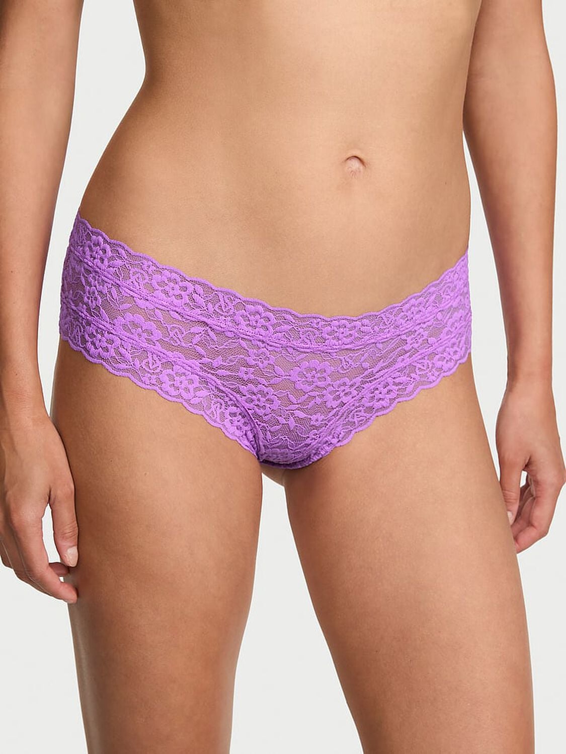 vs The Lacie Lace Cheeky Panty Ultra Violet 1 of 3 