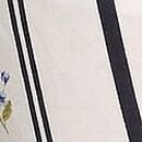 Modal Soft Long Pajama Set, Coconut White Floral Stripes, swatch