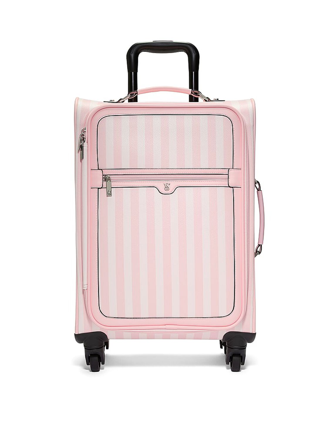 vs Victoria's Secret Carry-On Luggage Heritage Stripe 1 of 3 