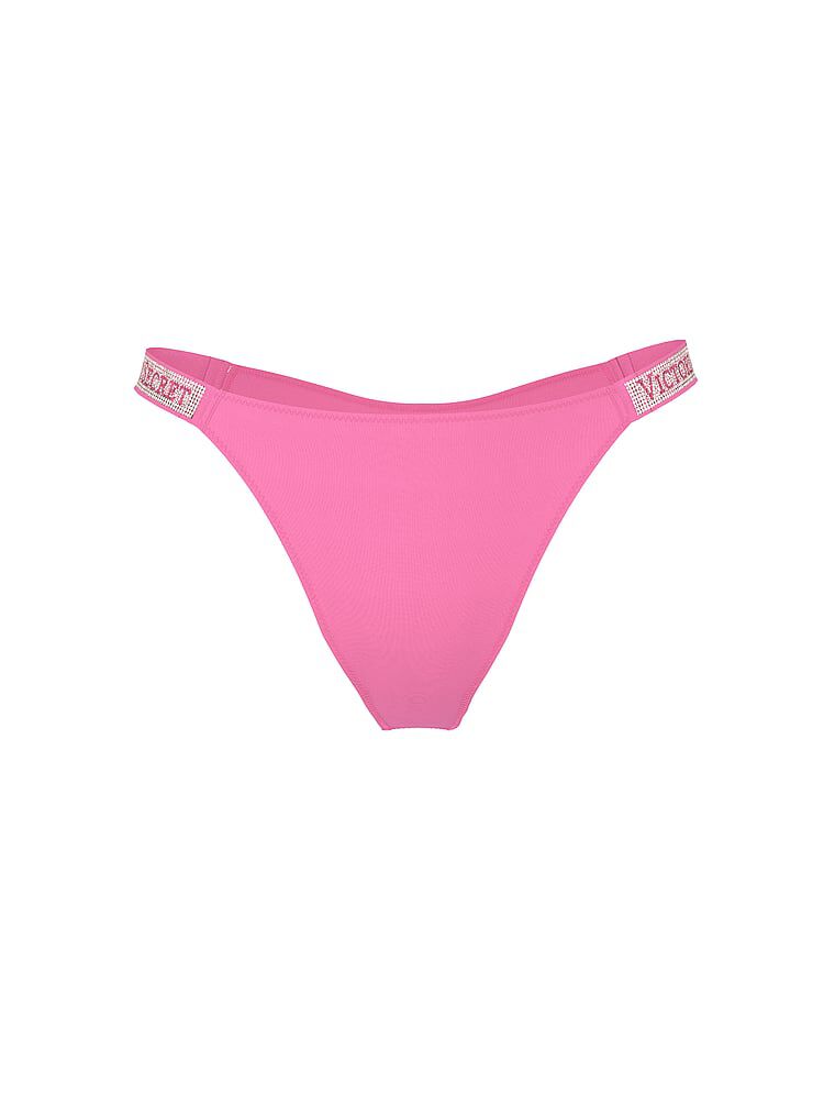 Shine Strap Brazilian Panty Rose Garden XL | Victoria's Secret
