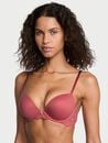 Smooth & Lace Push-Up Bra, Seductive Rose, swatch
