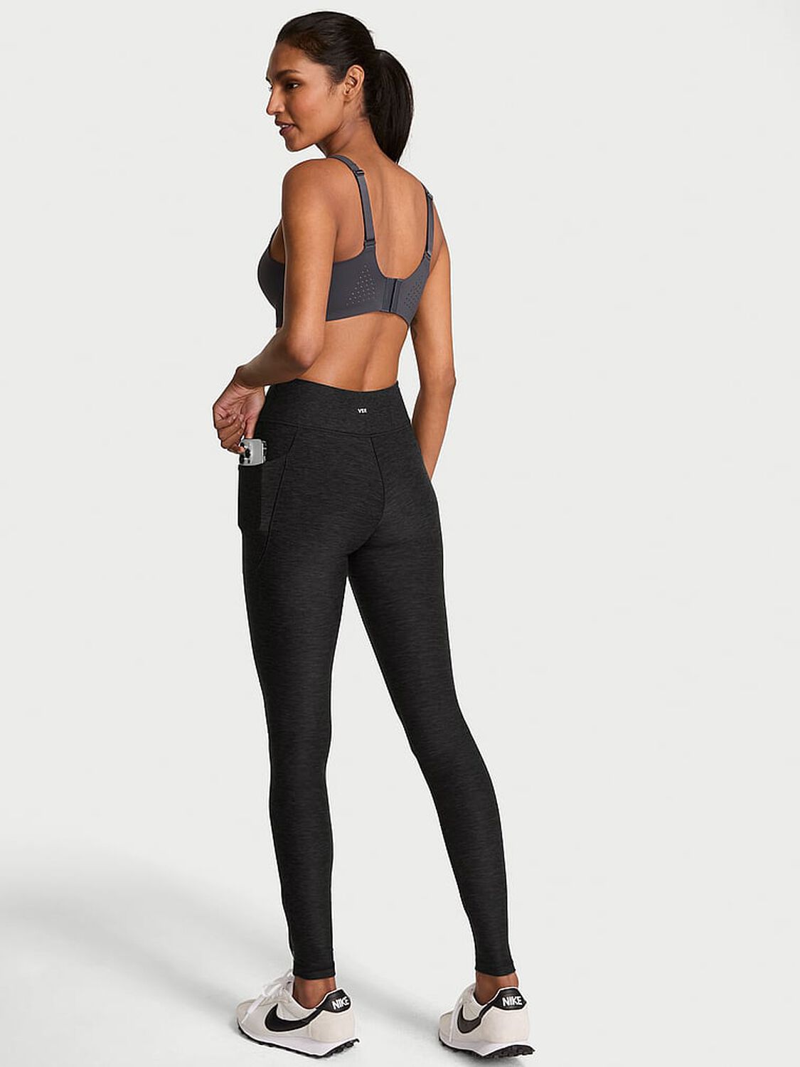 vs Vsx VSX LUXMarl&trade; Legging Heather Grey Onyx 2 of 4 