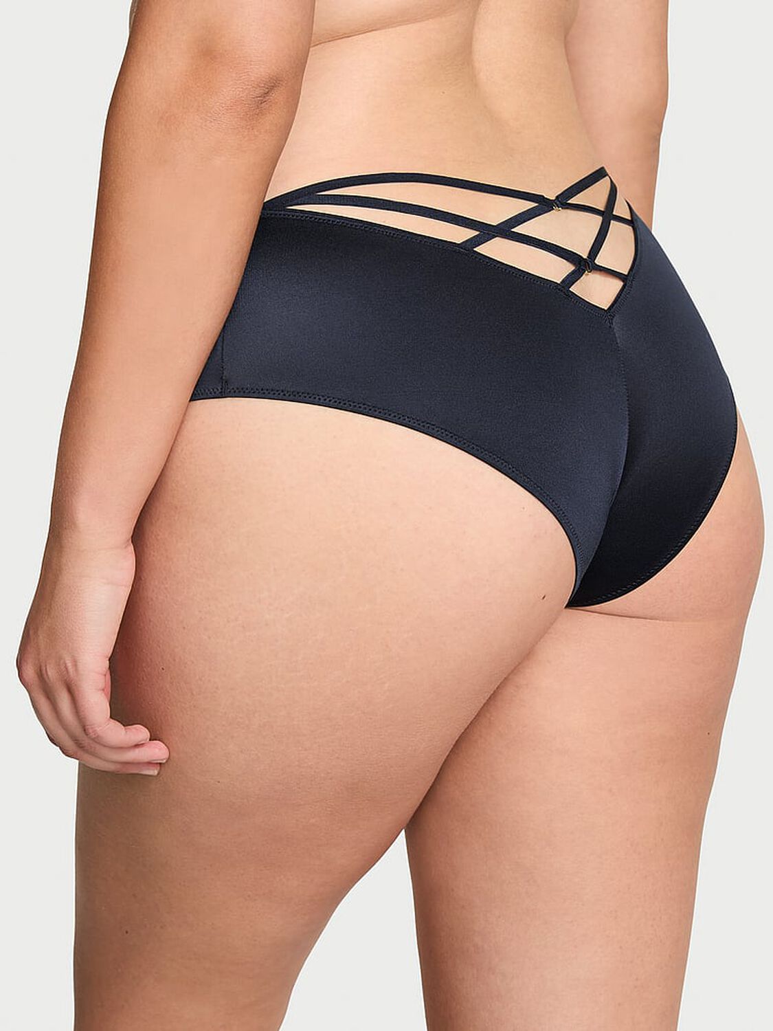vs Very Sexy Strappy Back High-Leg Cheeky Panty Dark Twilight 2 of 3 