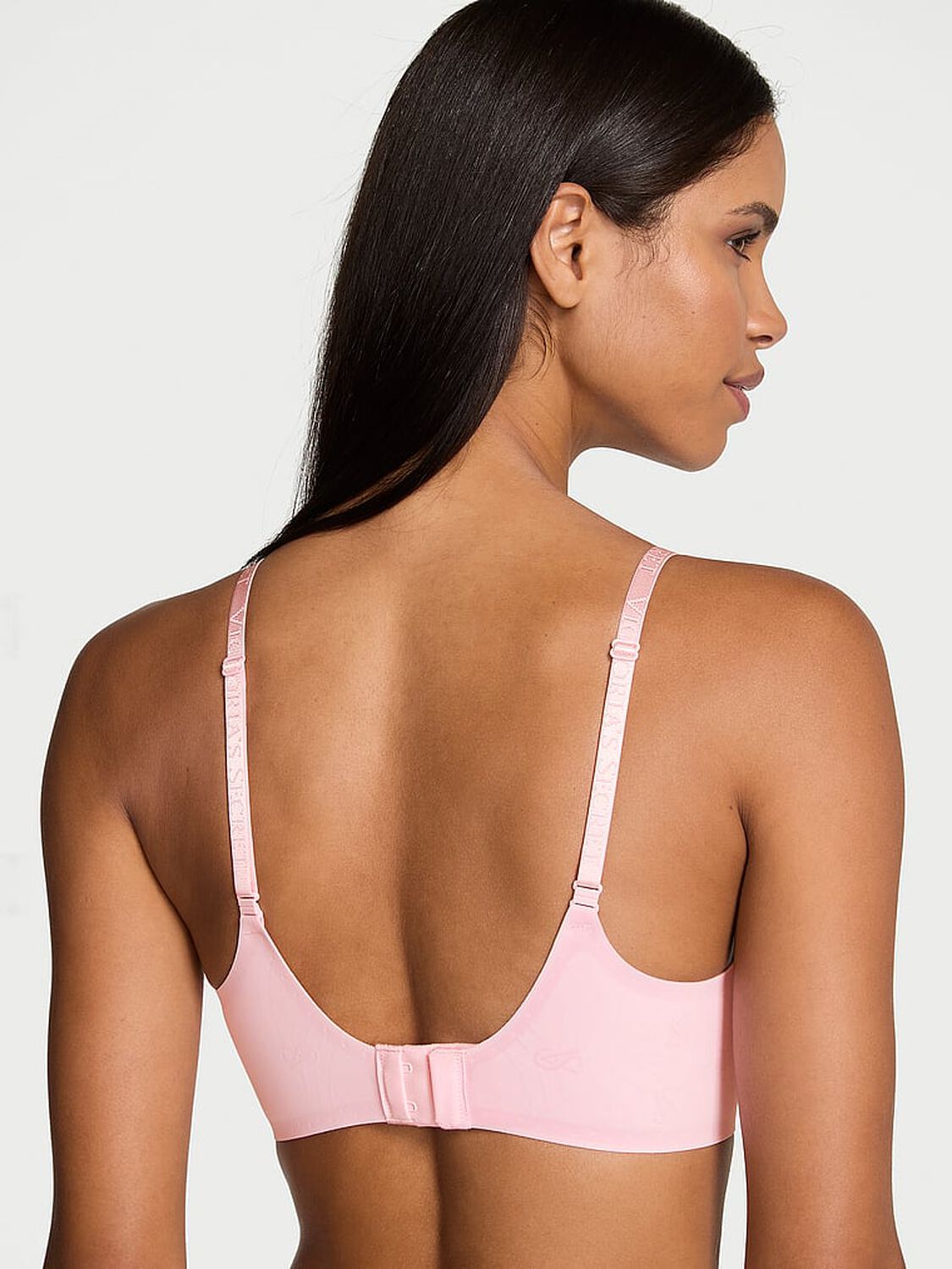 vs The T-Shirt Lightly Lined Wireless Comfort Bra Pretty Blossom 2 of 3 
