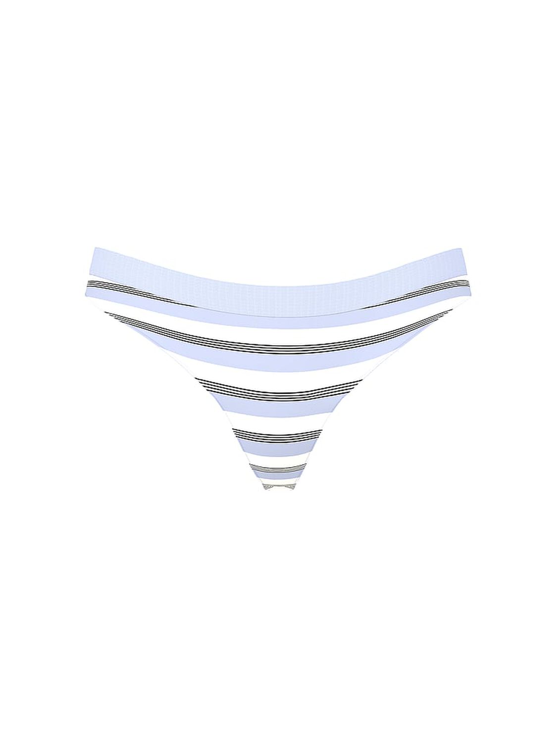 vs Seamless Seamless Stripe Thong Panty Icy Lavender Stripes 3 of 3 