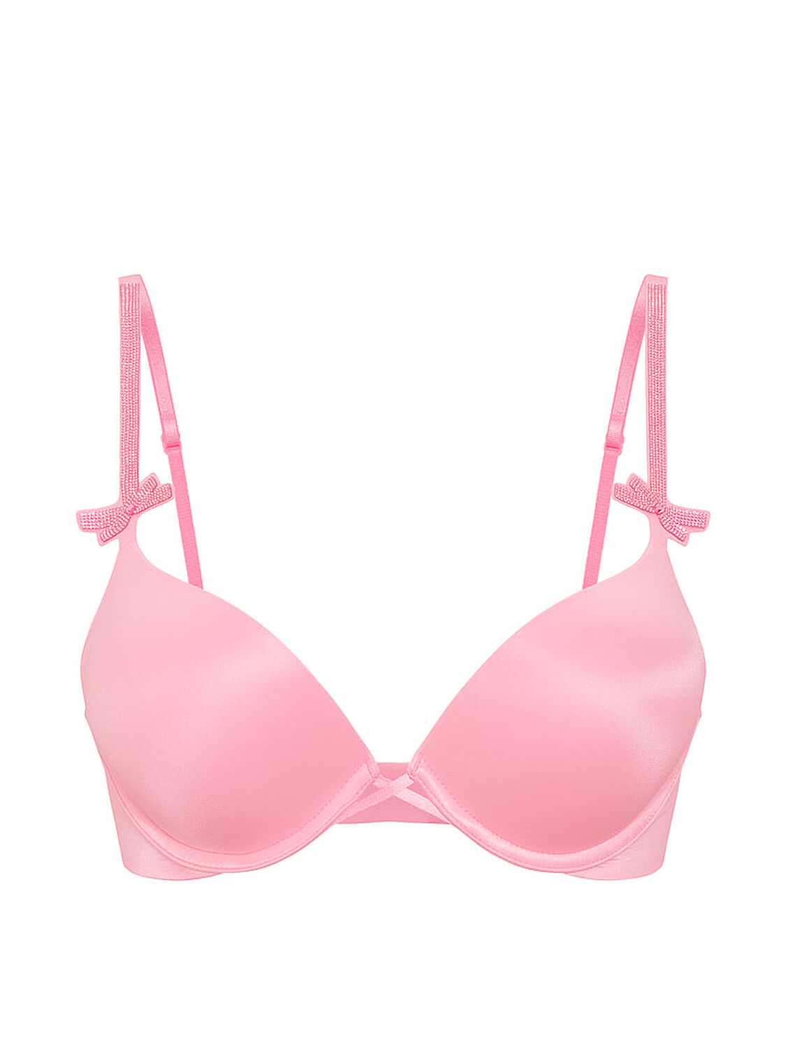 vs Very Sexy Bombshell Add-2-Cups Shine Bow Push-Up Bra Victoria Pink 3 of 3 