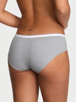 Seamless Logo Rib Hiphugger Panty