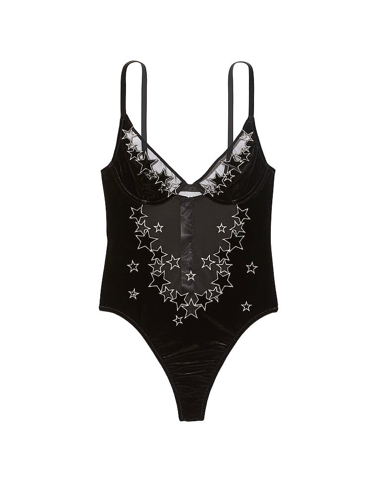 トップス sui Velour bodysuit BLACK sui Velour bodysuit BLACK（CLOTHING - Honest Boutique）