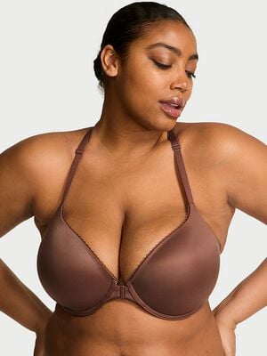 Lightly Lined Lace Racerback Demi Bra