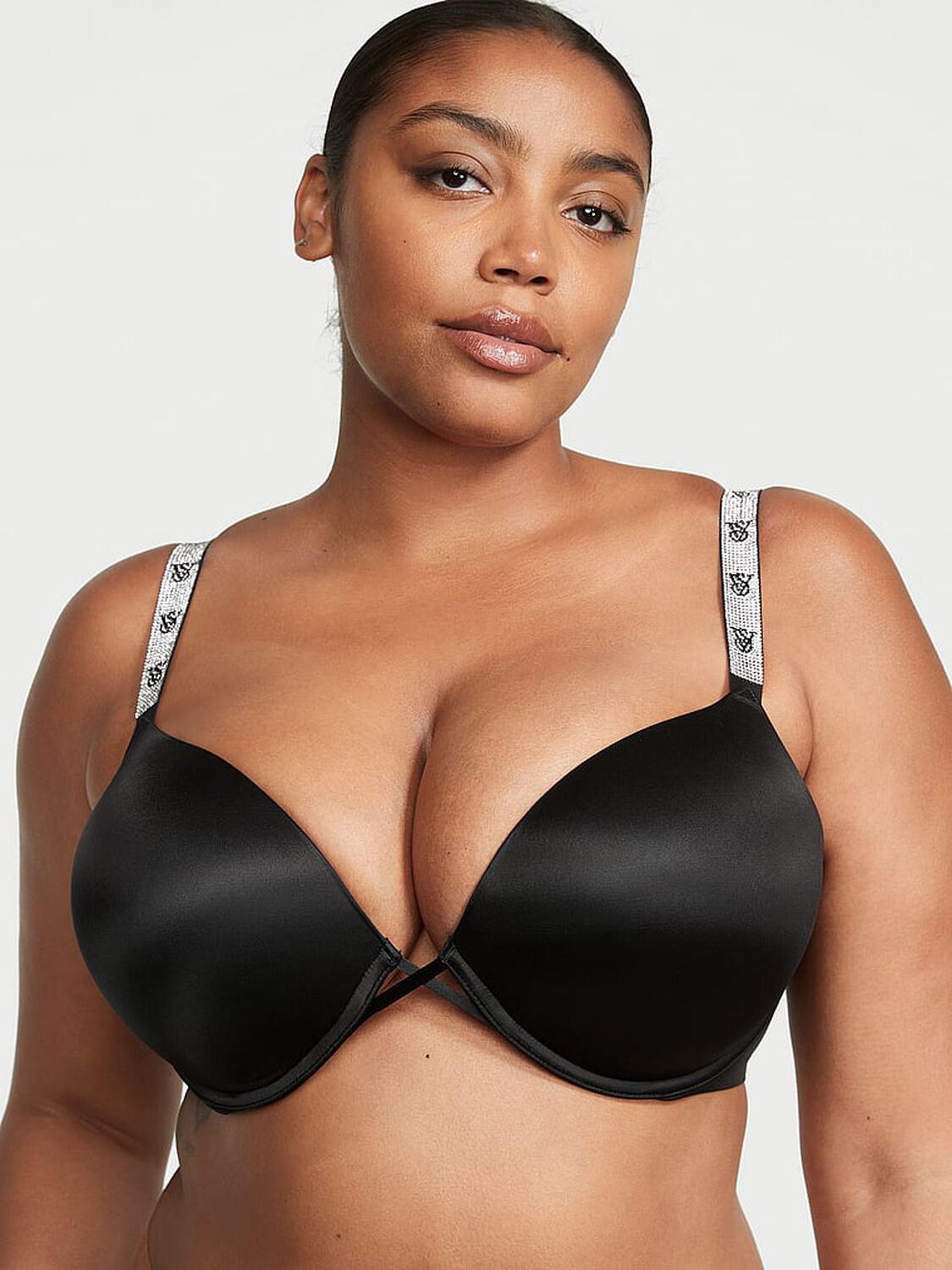 vs Very Sexy Bombshell Shine Strap Add-2-Cups Push-Up Bra 1 of 4 