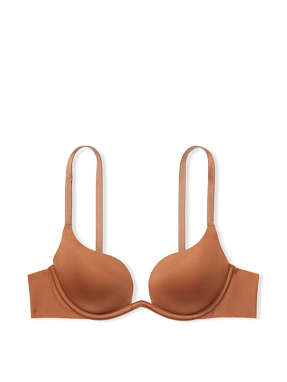 vs Victoria's Secret Bare Open Plunge Bra Carmel 3 of 4 