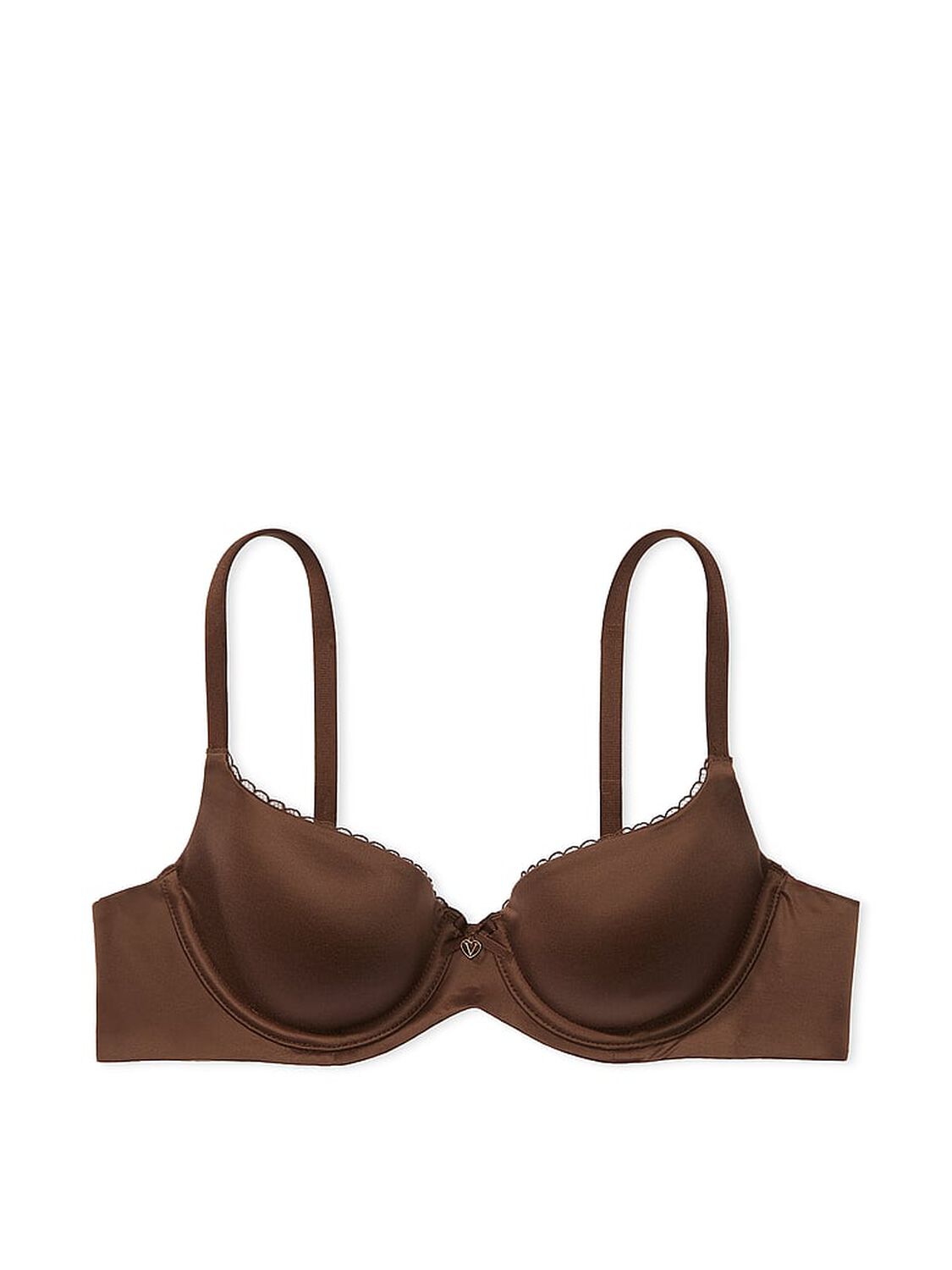 vs Body By Victoria Lightly Lined Smooth Demi Bra Ganache 3 of 3 