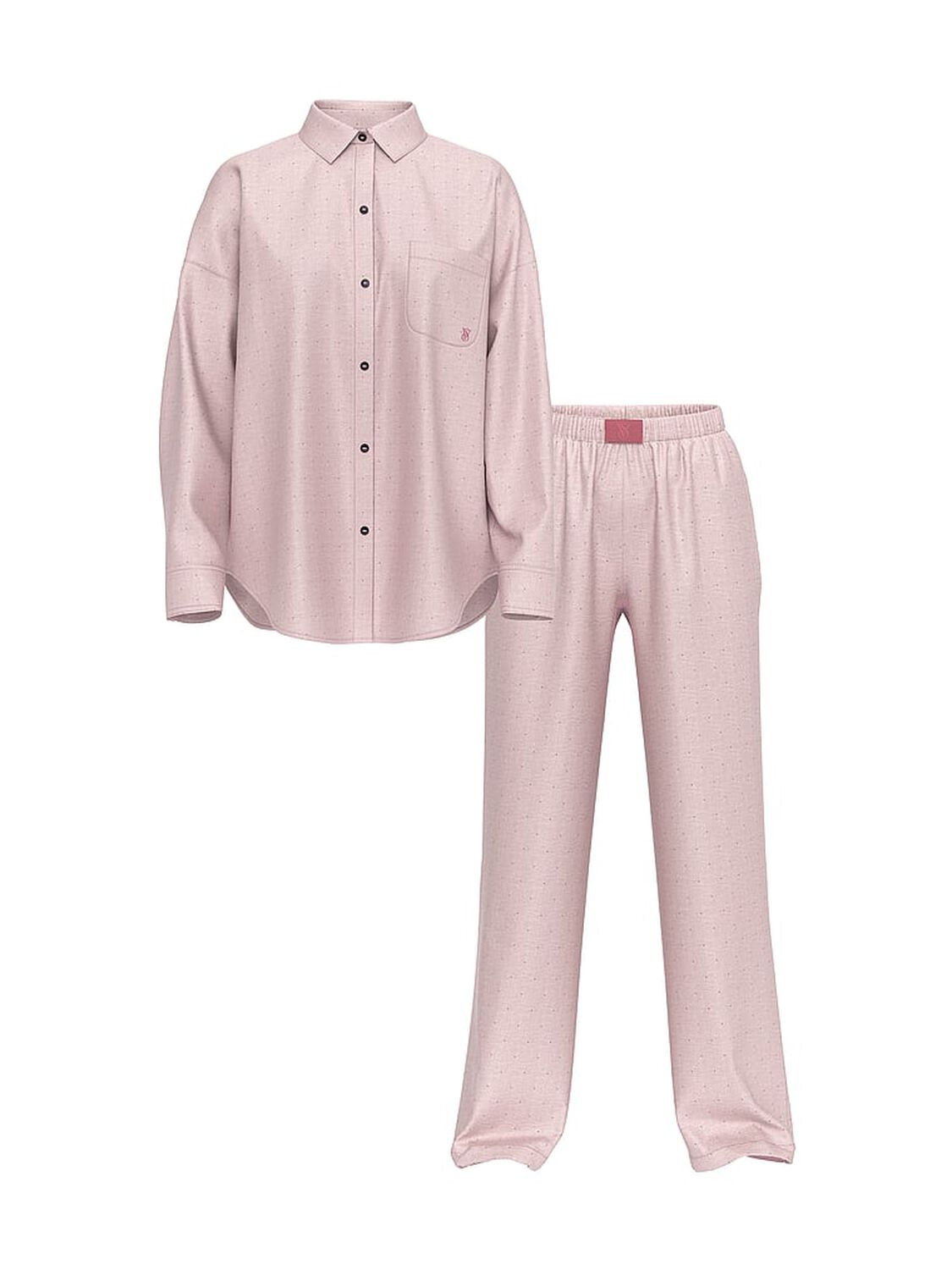 vs Victoria's Secret Modal-Cotton Long Pajama Set 3 of 3 