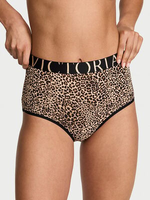 Exploded Logo Cotton Modern Brief Panty
