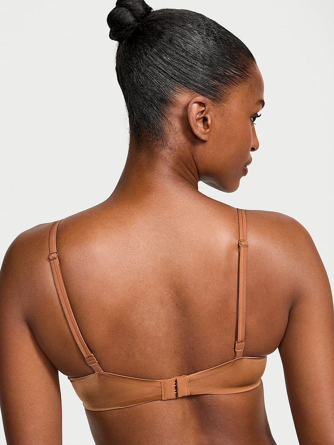 vs Very Sexy Smooth Lace-Trim Push-Up Bra Caramel 2 of 4 