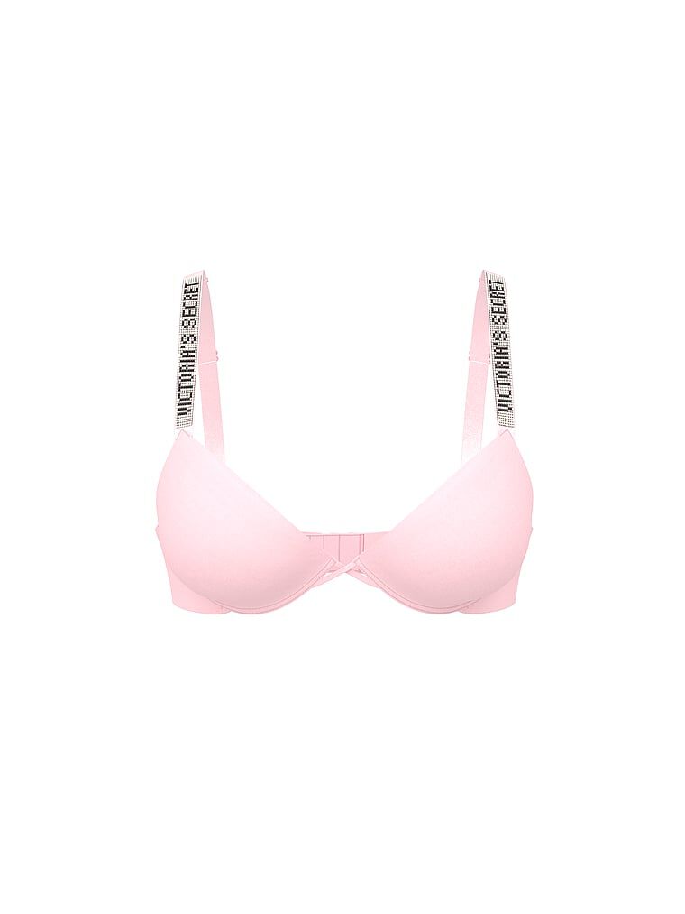 【３２Ｃ】シャインストラップ２カップアップブラVictoria's Secret Bombshell Logo Shine Strap Add-2-Cups Push-Up Bra Angel Pink