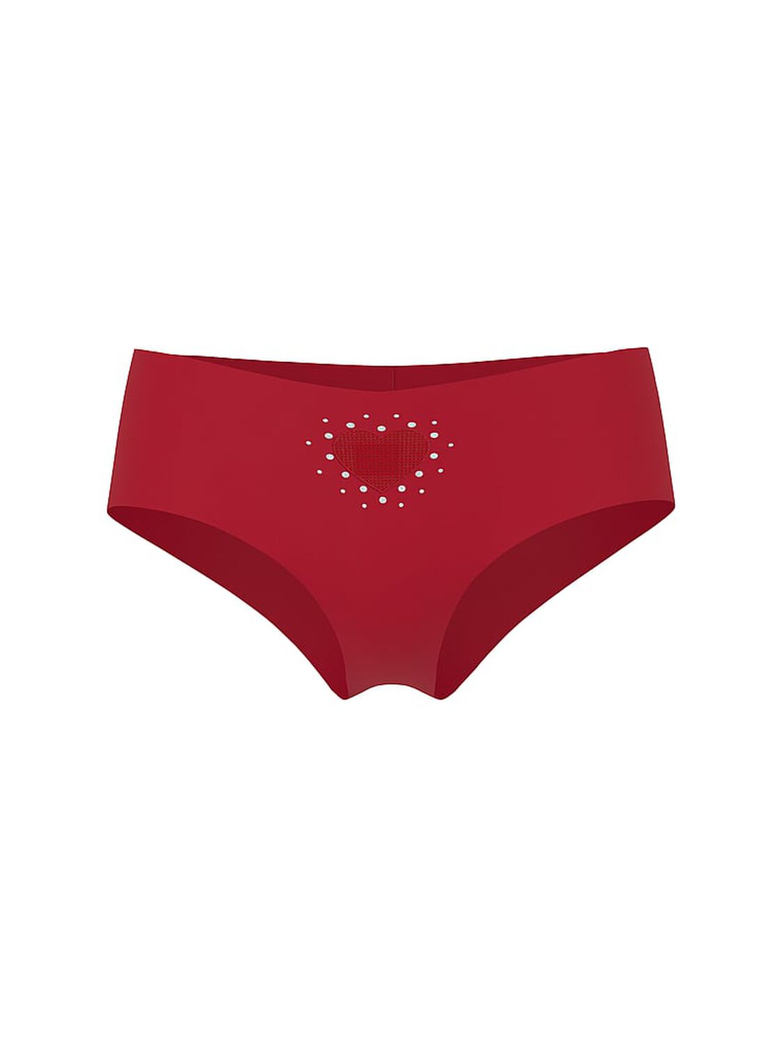 vs No-Show No-Show Heart Cut-Out Cheeky Panty Red Lacquer 3 of 3 
