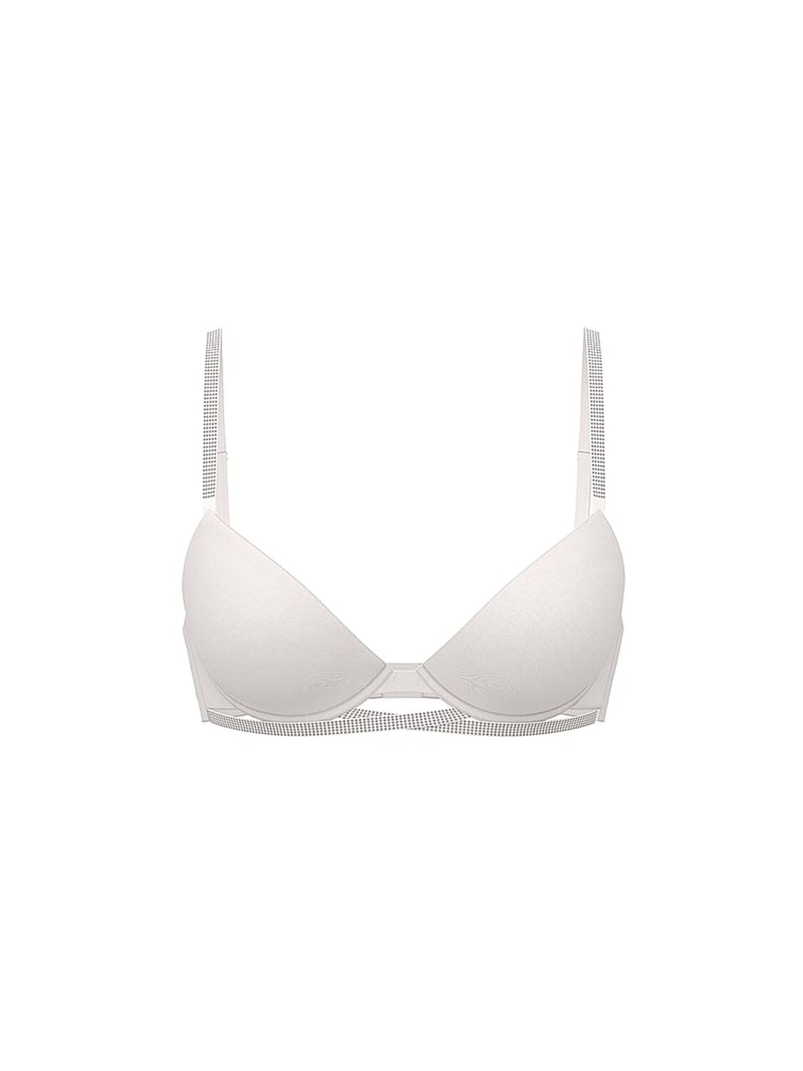 vs Very Sexy Gradient Shine Cradle Push-Up Bra Coconut White 3 of 3 