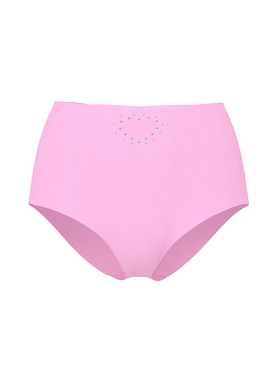 vs No-Show No-Show Heart Cut-Out Modern Brief Panty Bikini Pink 3 of 3 