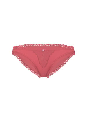 Lace-Trim Bikini Panty