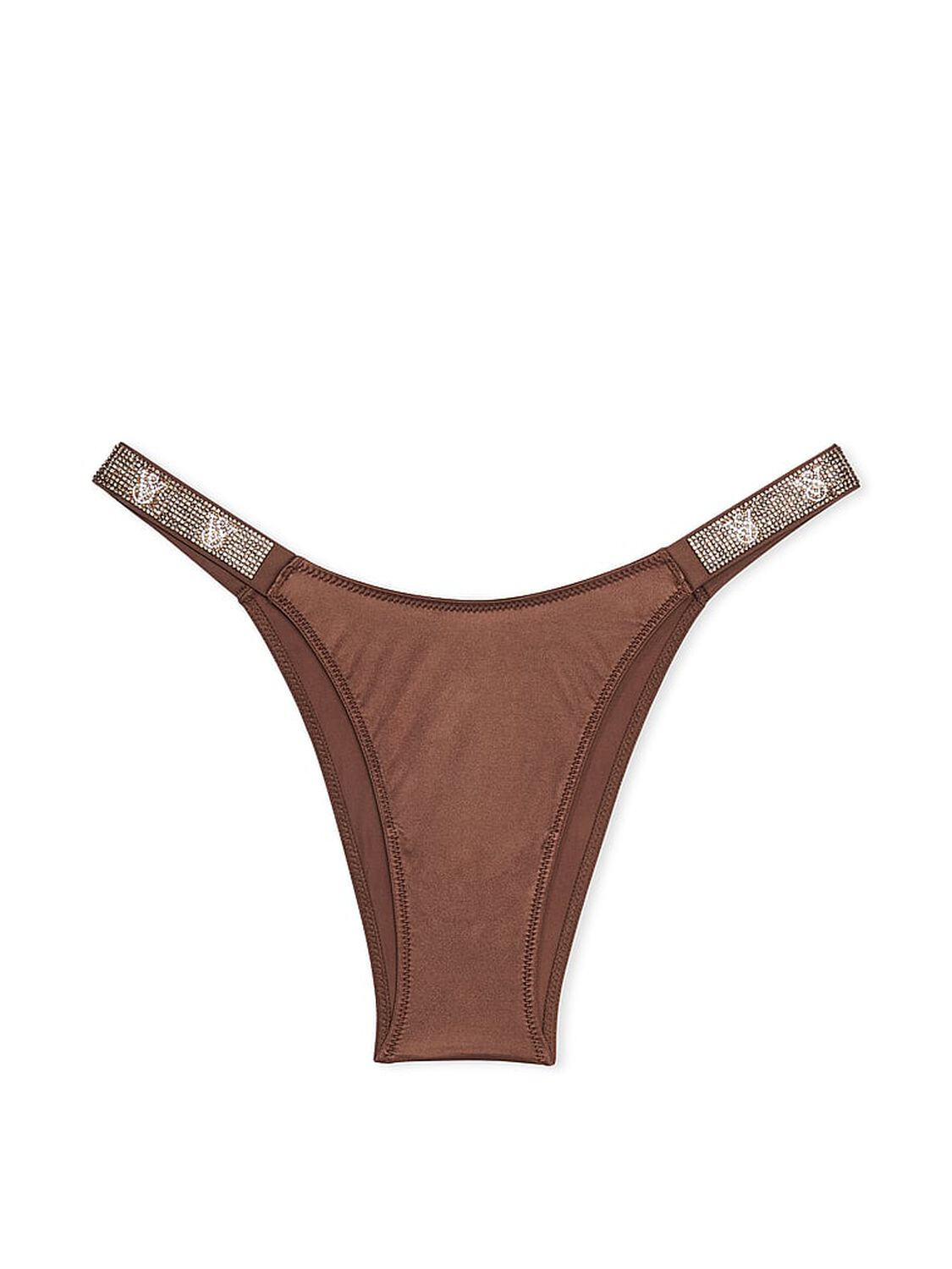 vs Very Sexy Shine Strap Brazilian Panty Mousse 3 of 3 