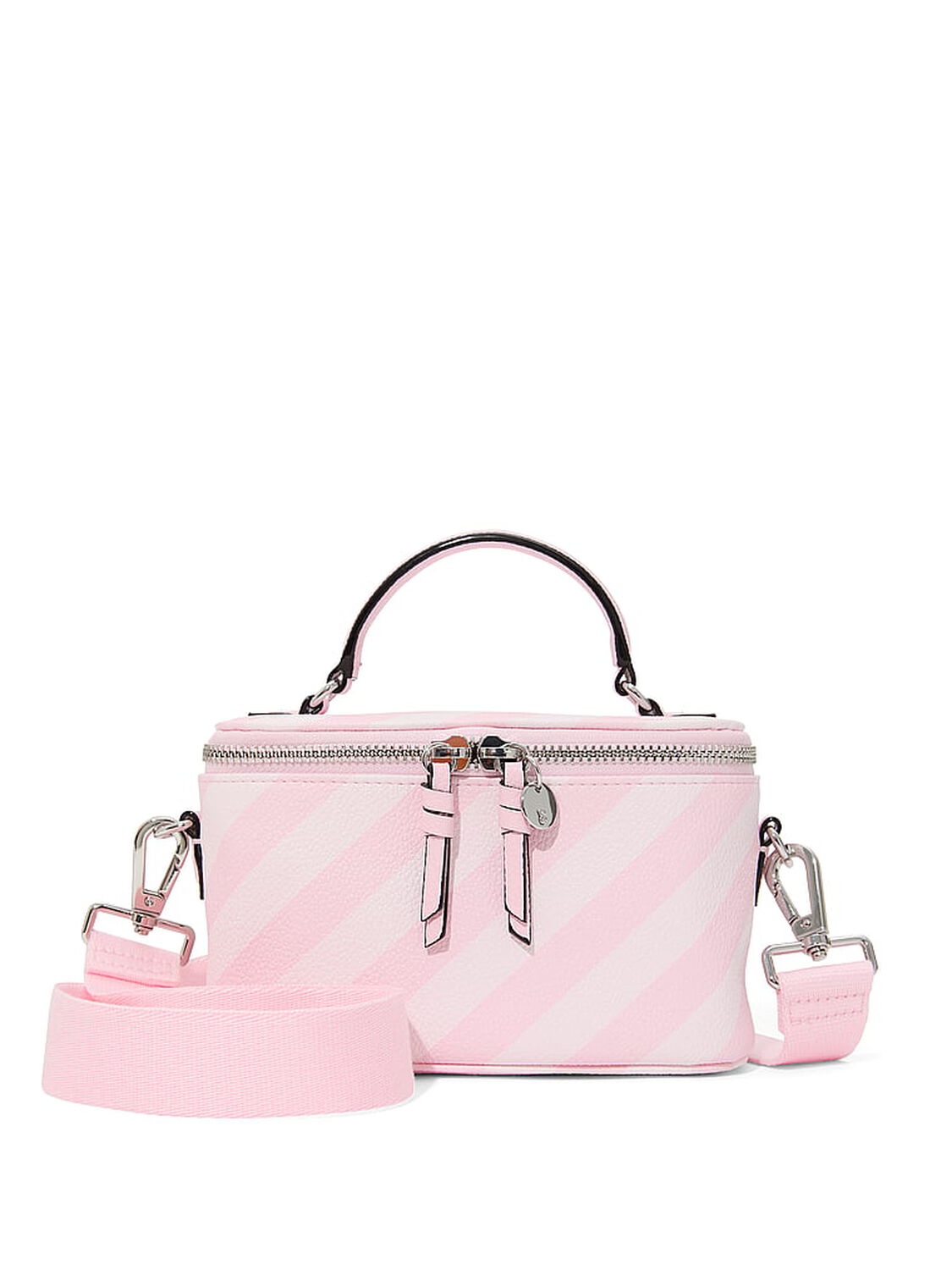 vs Victoria's Secret Train Case Crossbody Bag Heritage Stripe 1 of 4 