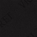 Satin Short Pajama Set, Black, swatch