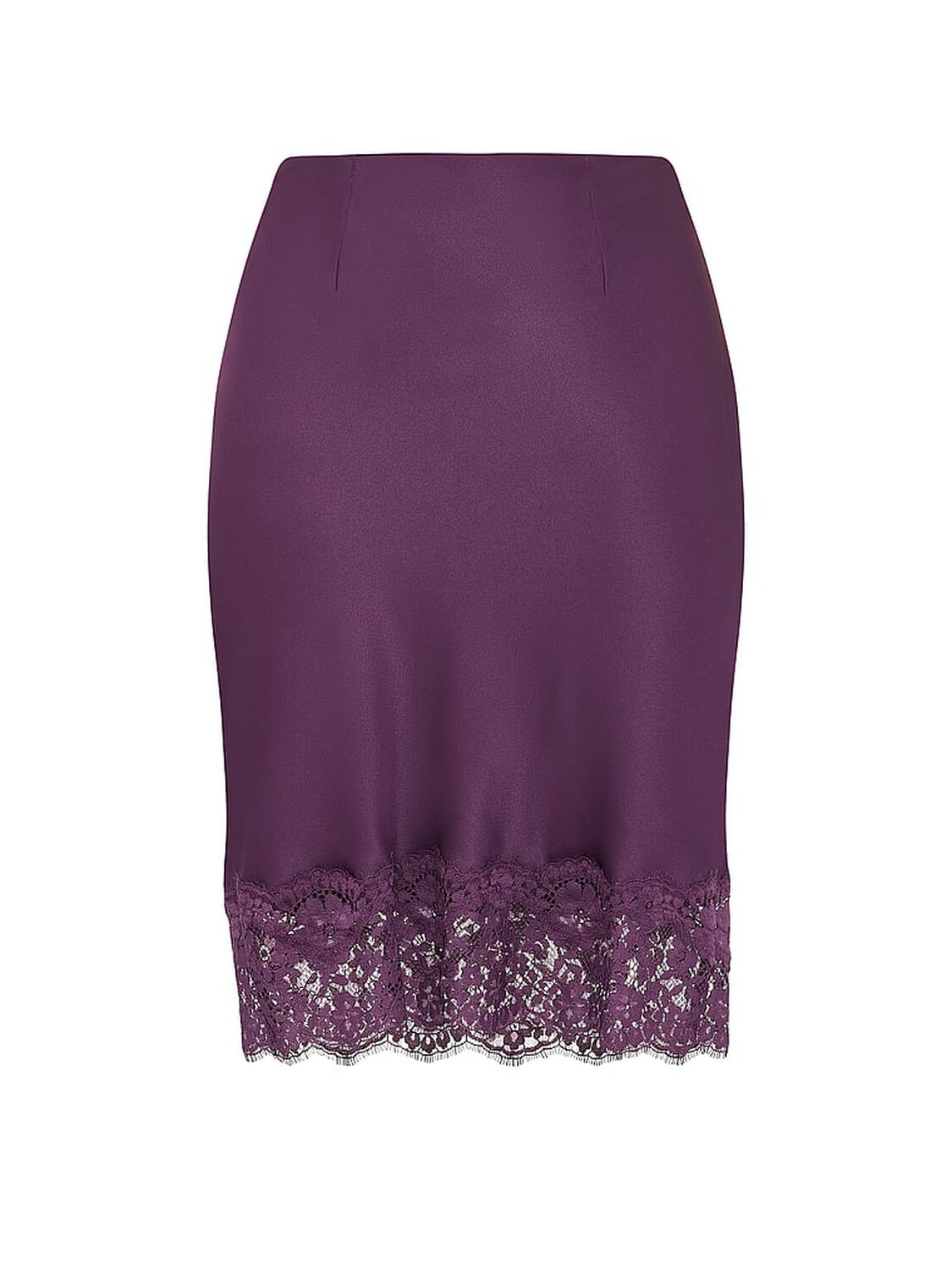vs Dream Angels Satin Lace-Trim Skirt Shadow Purple 3 of 3 