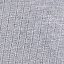 Modal Wide-Rib Long Lounge Set, Medium Heather Grey, swatch