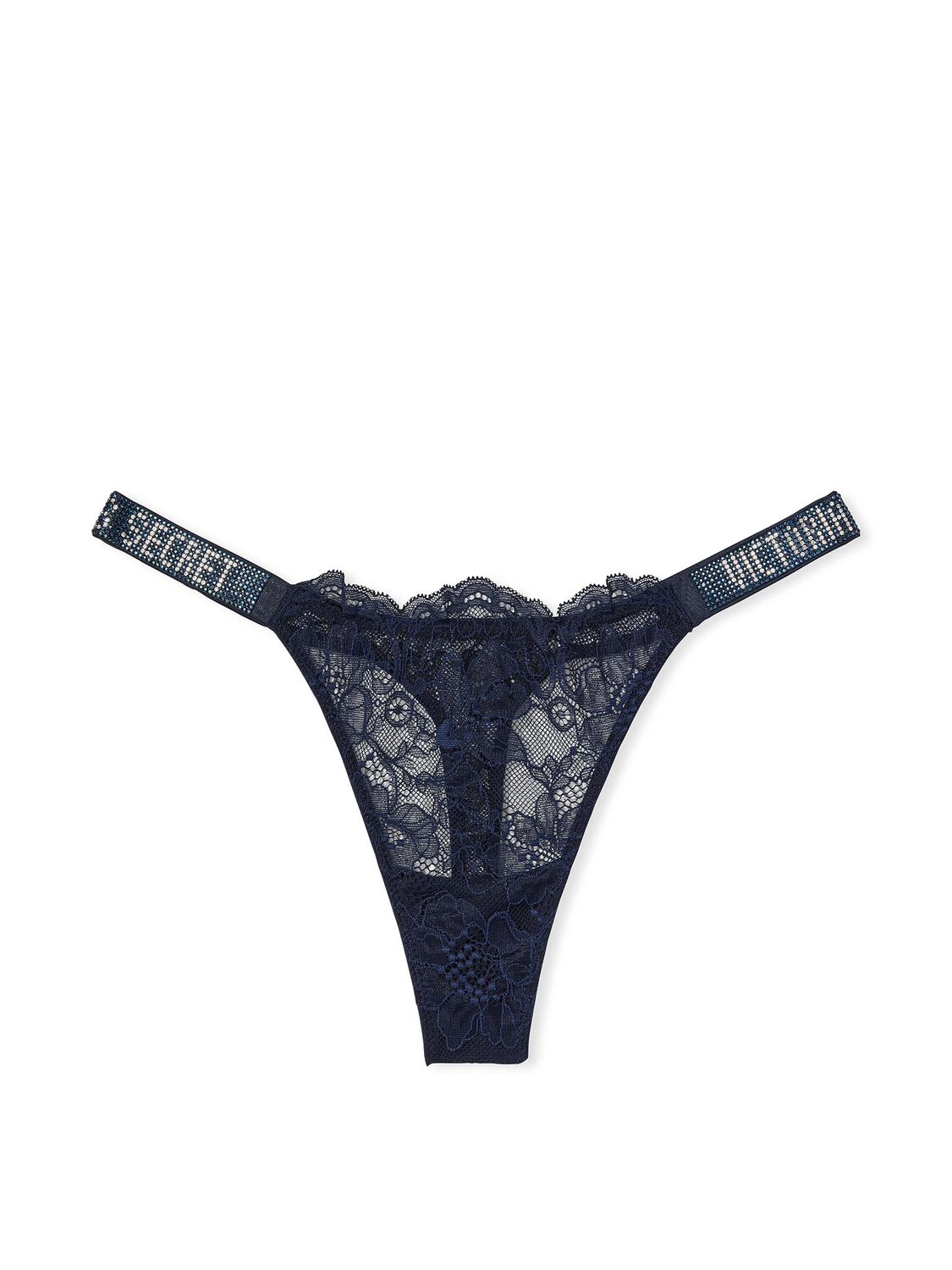 vs Very Sexy Shine Strap Lace Thong Panty 3 of 3 