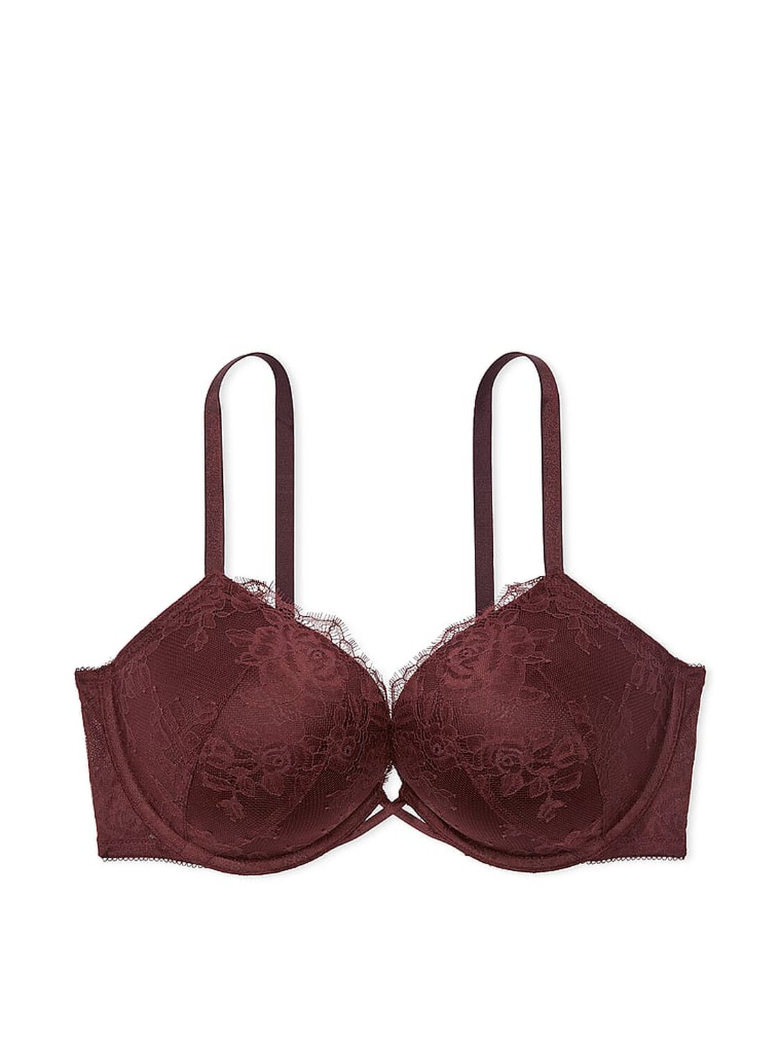 vs Very Sexy Bombshell Rose Lace Add-2-Cups Push-Up Bra 3 of 3 