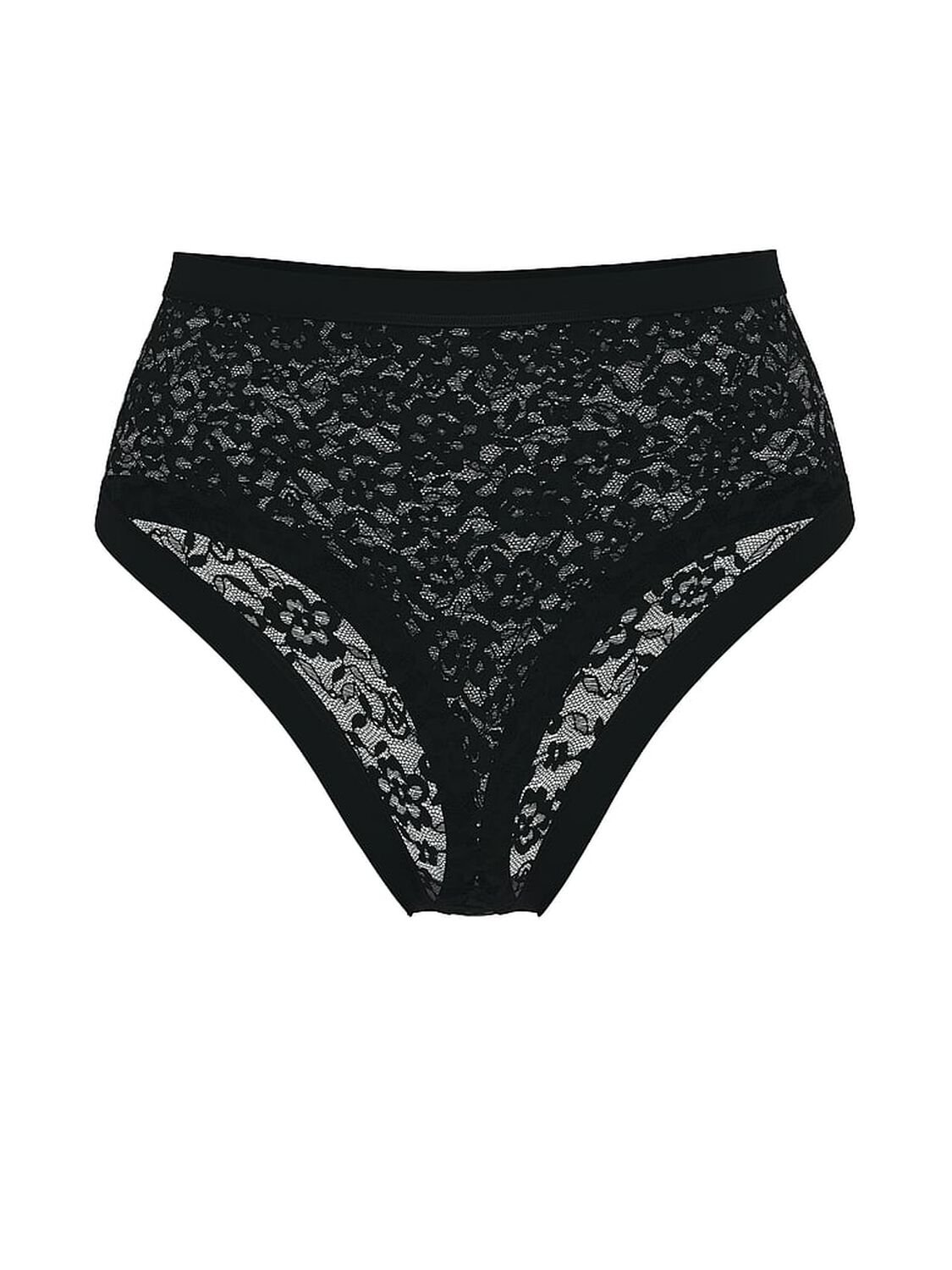 vs No-Show No-Show Lacie High-Waist Thong Panty Black 3 of 3 