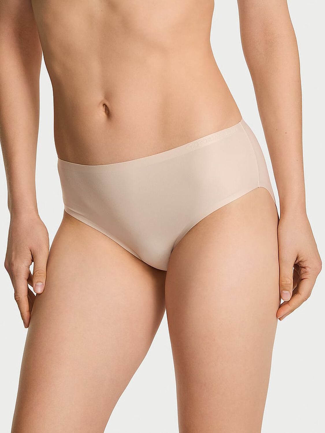 vs Body By Victoria Body by Victoria Flex Mid-Rise Bikini Panty Marzipan 1 of 3 