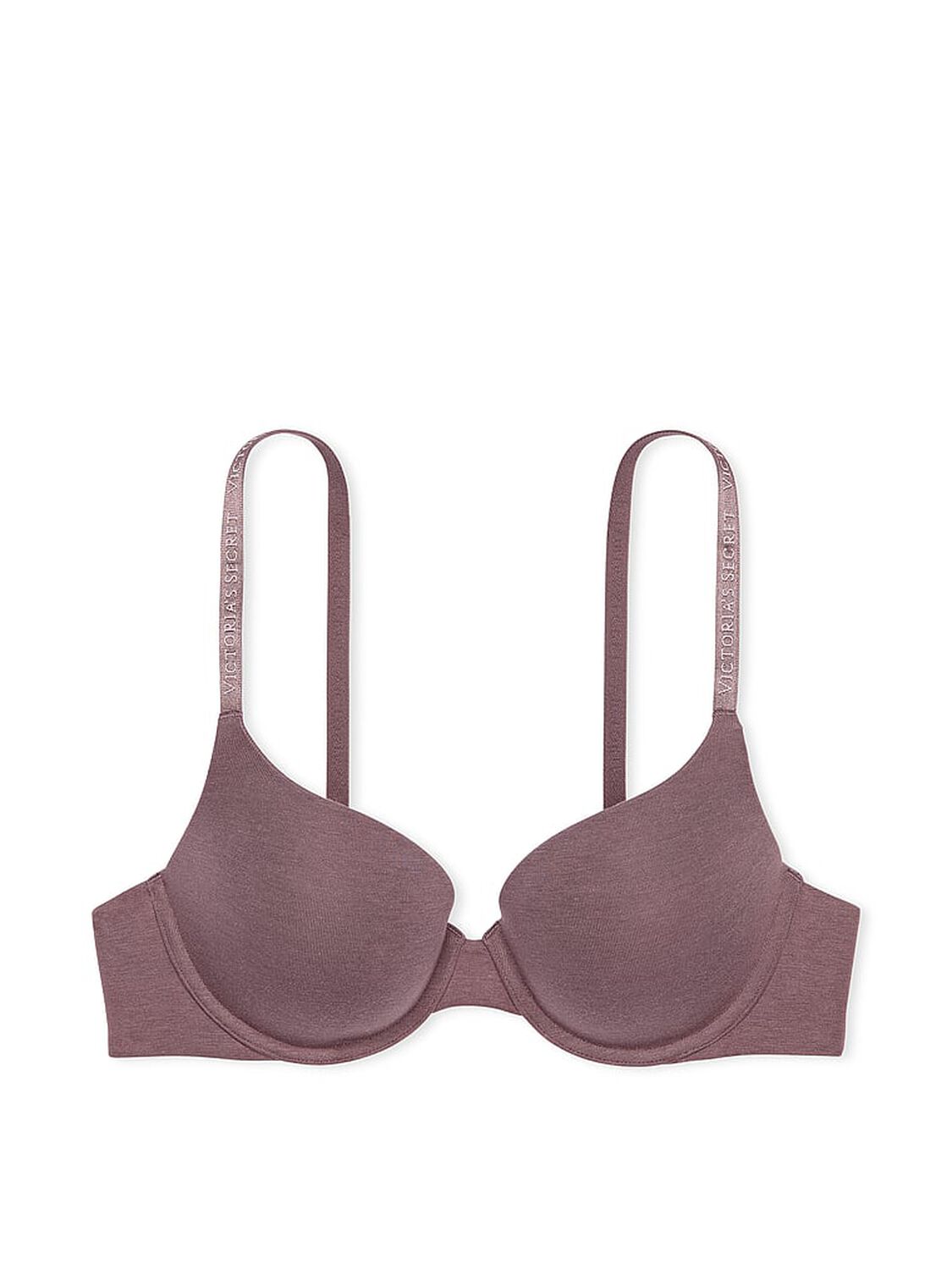 vs The T-Shirt Cotton Push-Up Perfect Shape Bra Cocoa Blush 3 of 4 